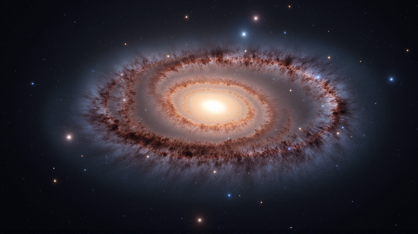 バー付き渦巻銀河NGC 5335: ハッブルが捉えた宇宙の傑作