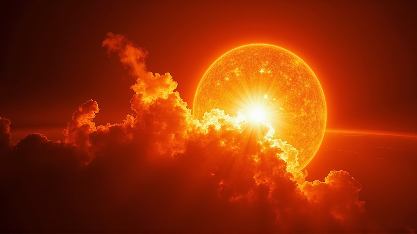 太陽の超大国: X1.1太陽フレアが地球の無線ネットワークに与えた影響
