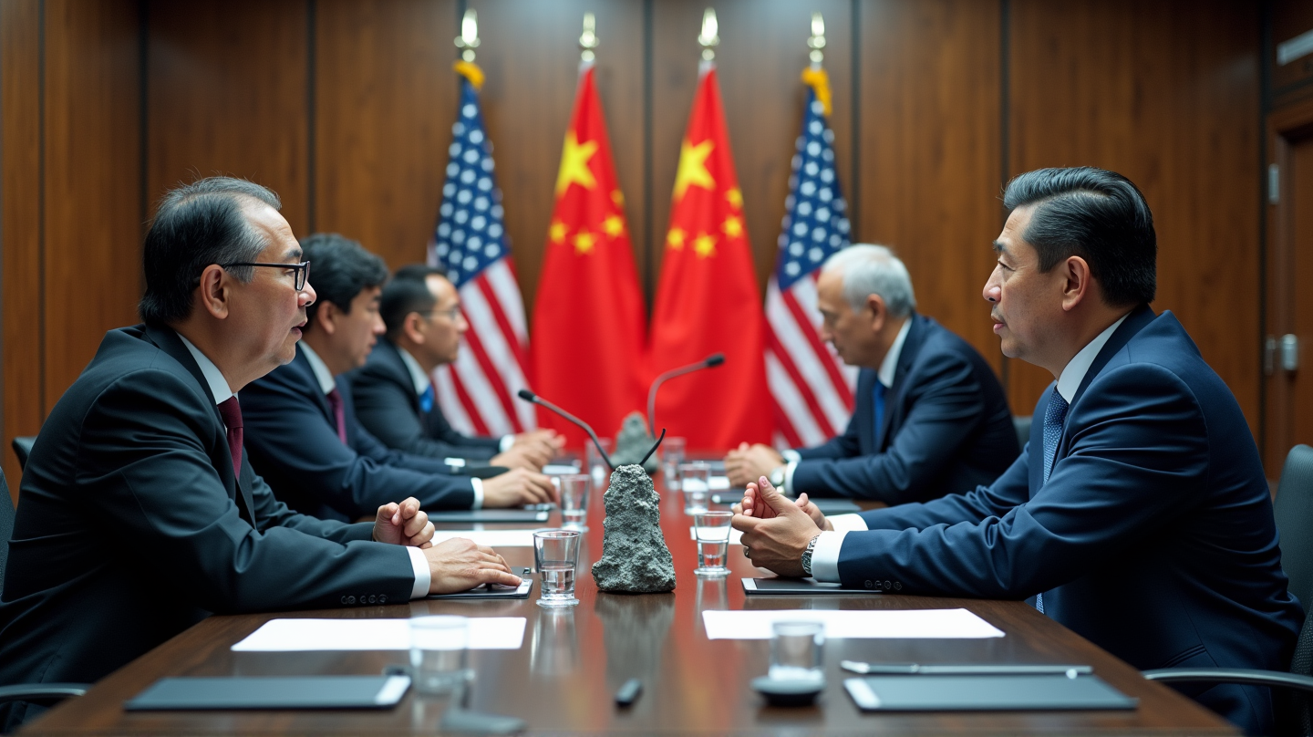 中国と米国：新たなロンドン貿易会談で要となる希土類