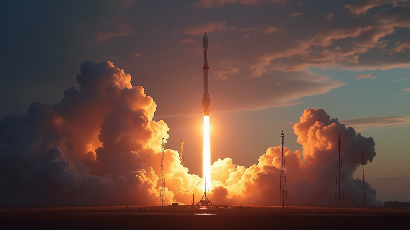 SpaceXの大胆な日曜日の朝のミッション：スターリンク衛星が飛翔