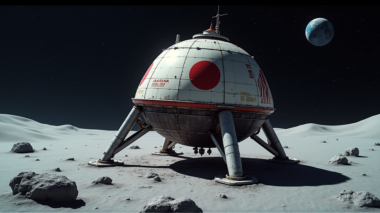 レーザーツールと月面の課題：アイスペースの再度の墜落の説明
