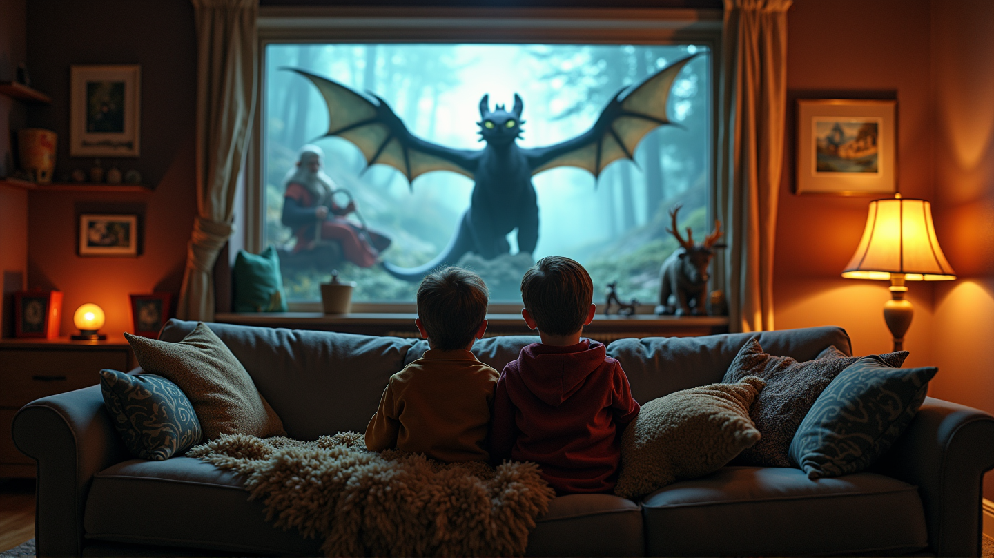 ニコ・パーカーとメイソン・テームズが自宅で観る『ヒックとドラゴン』の魔法を明かす