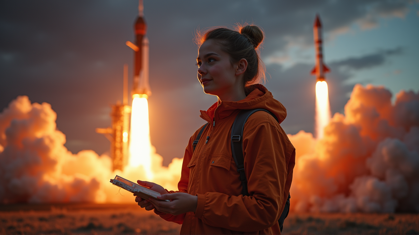 プラタ高校の学生が象徴的なスペースキャンプで輝く