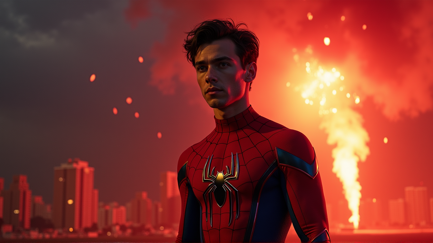 トム・ホランドの新たな輝きを放つ衣装：スパイダーマンの『ブランド・ニュー・デイ』が公開