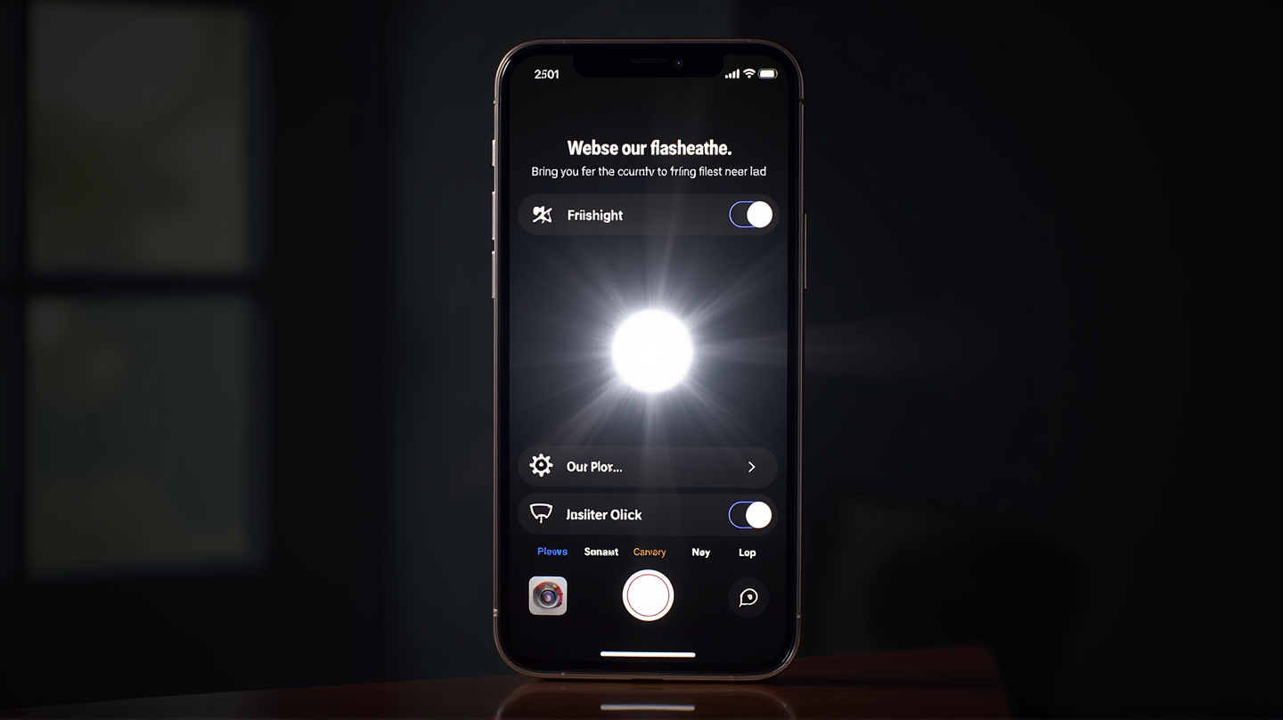手早く解決！見えないiPhoneの懐中電灯問題を解決