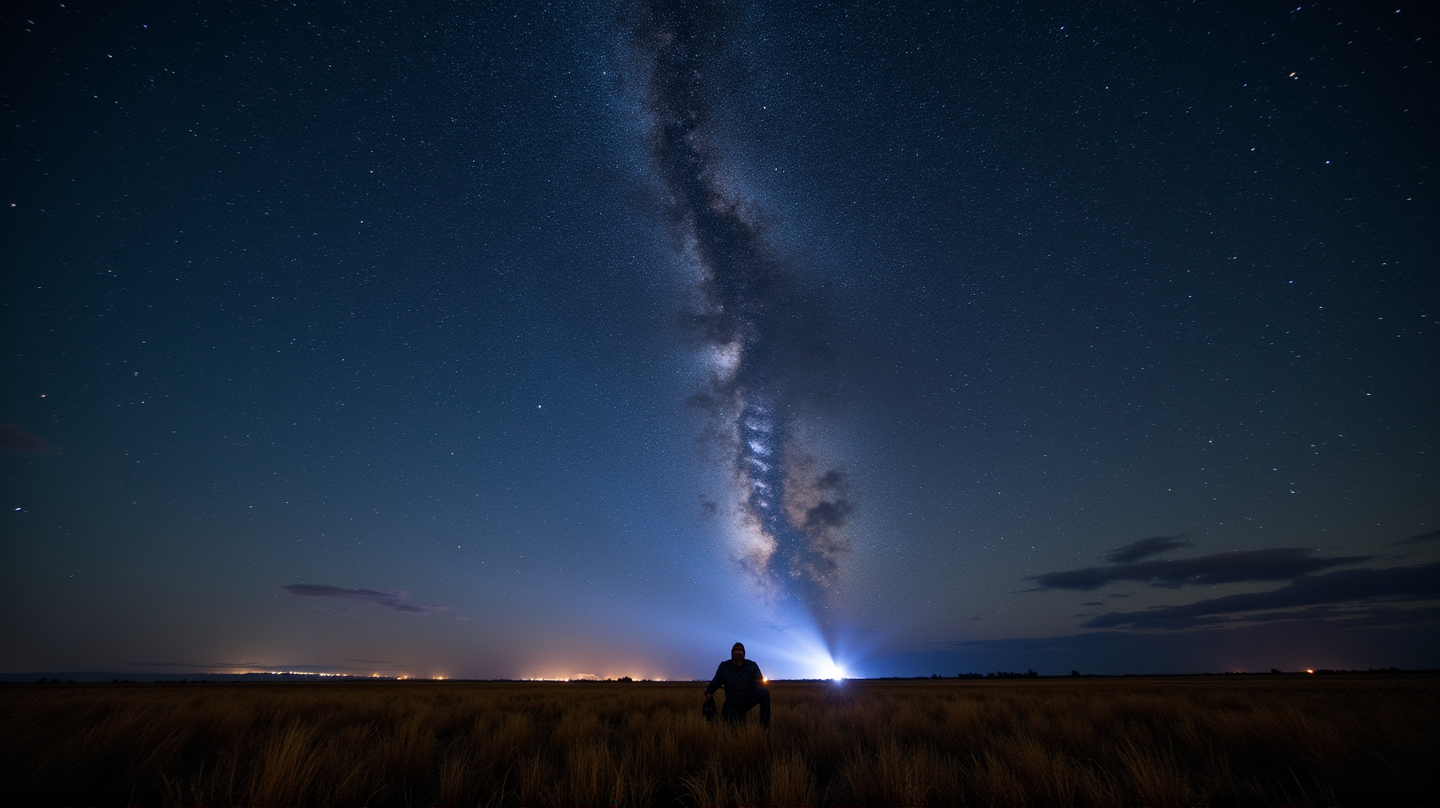 予期せぬ天体ショー：モンタナ上空のスペースジャンクの祭典