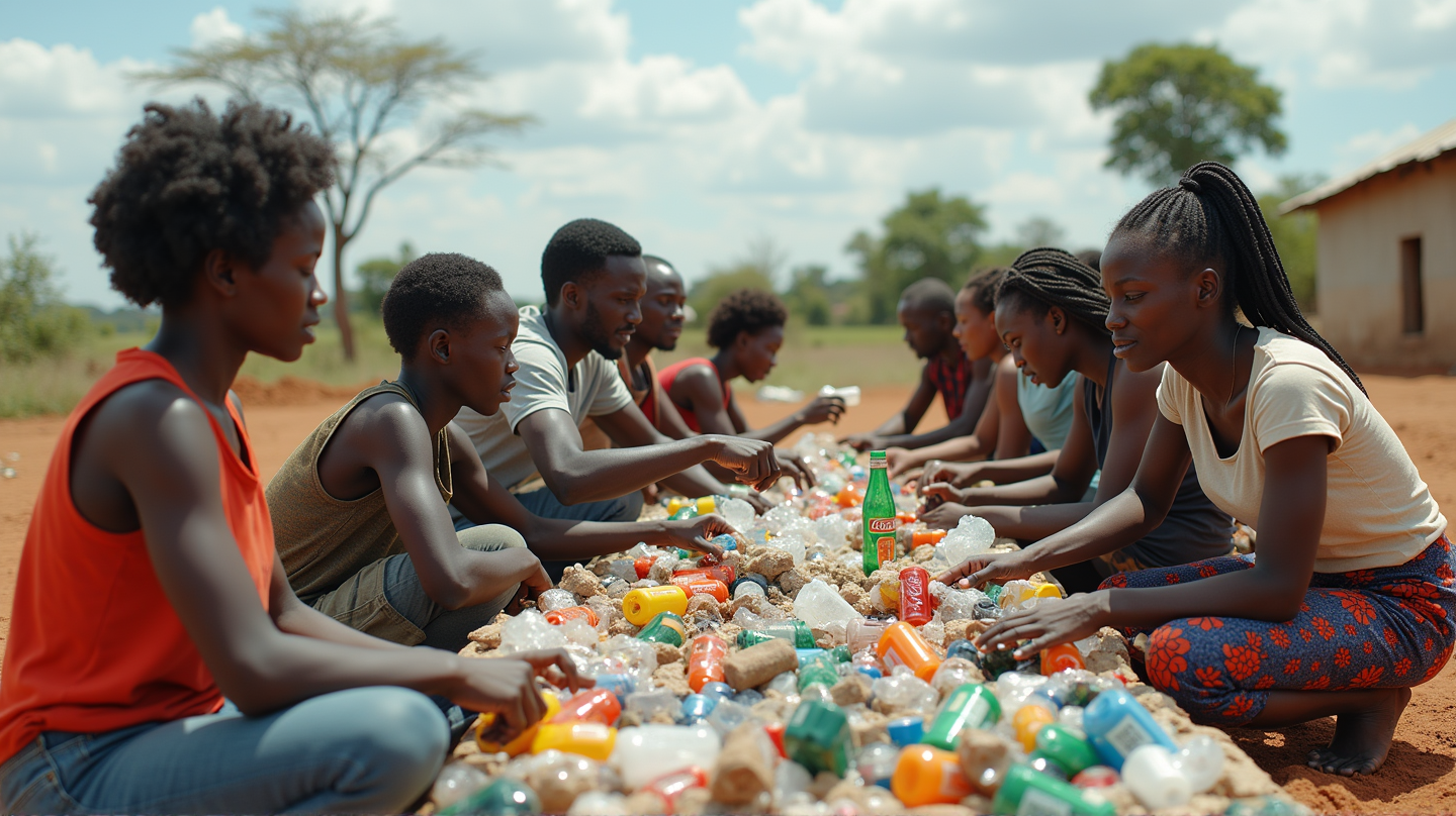 コカ・コーラの一大決断：アフリカにおけるプラスチック問題解決への取り組み