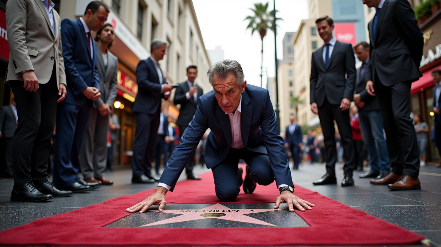 ビル・ナイの輝かしい旅路、ハリウッドのウォーク・オブ・フェームに到達！