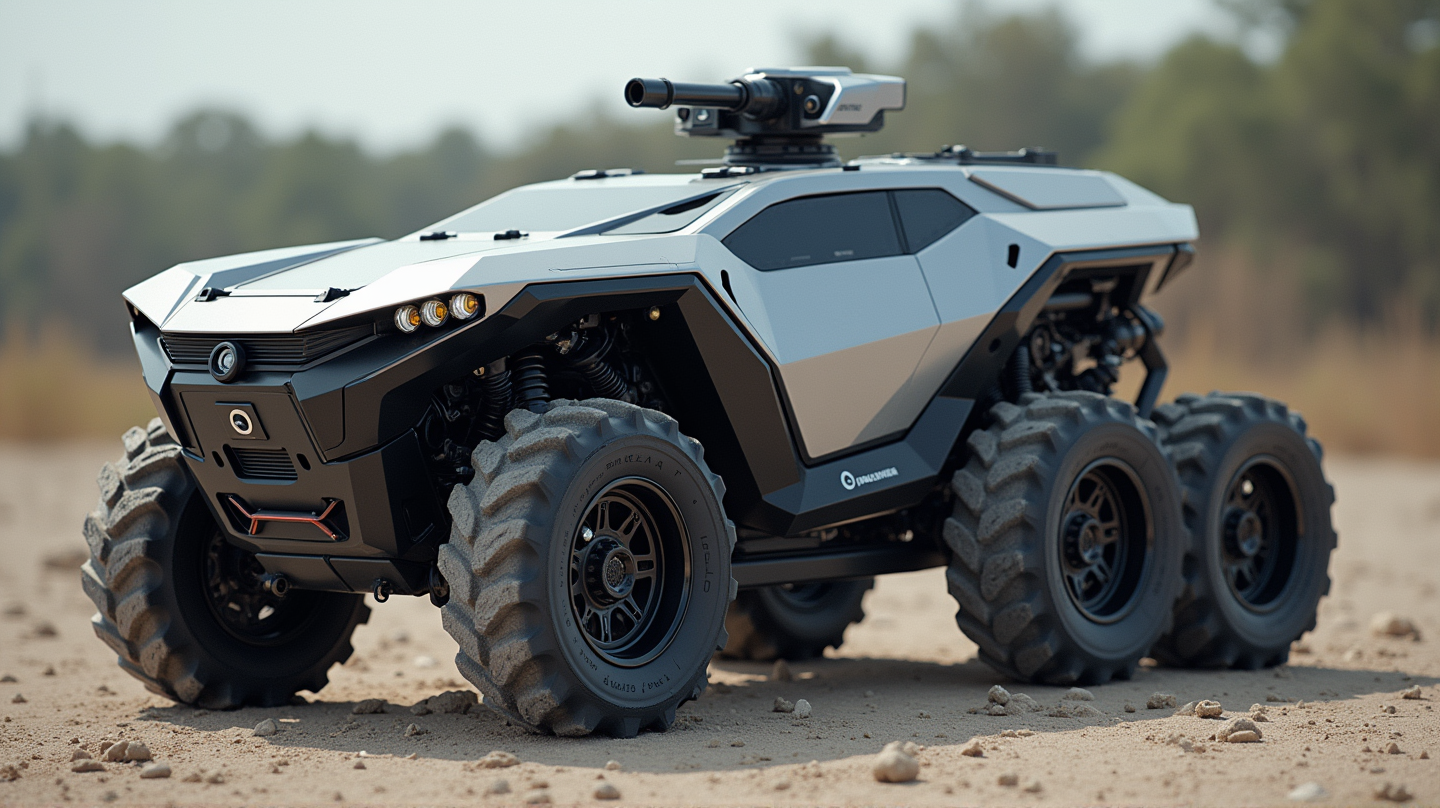 NOMADを公開: Scout AIとヘンドリック・モータースポーツによる次世代防衛UGV