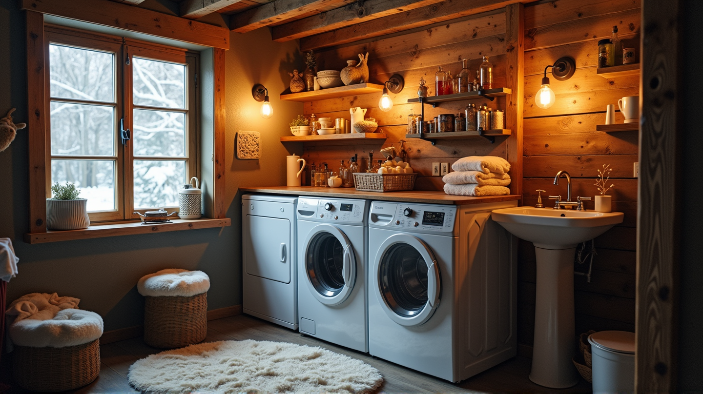 快適に過ごしましょう：この冬、ペニーで室内干し！