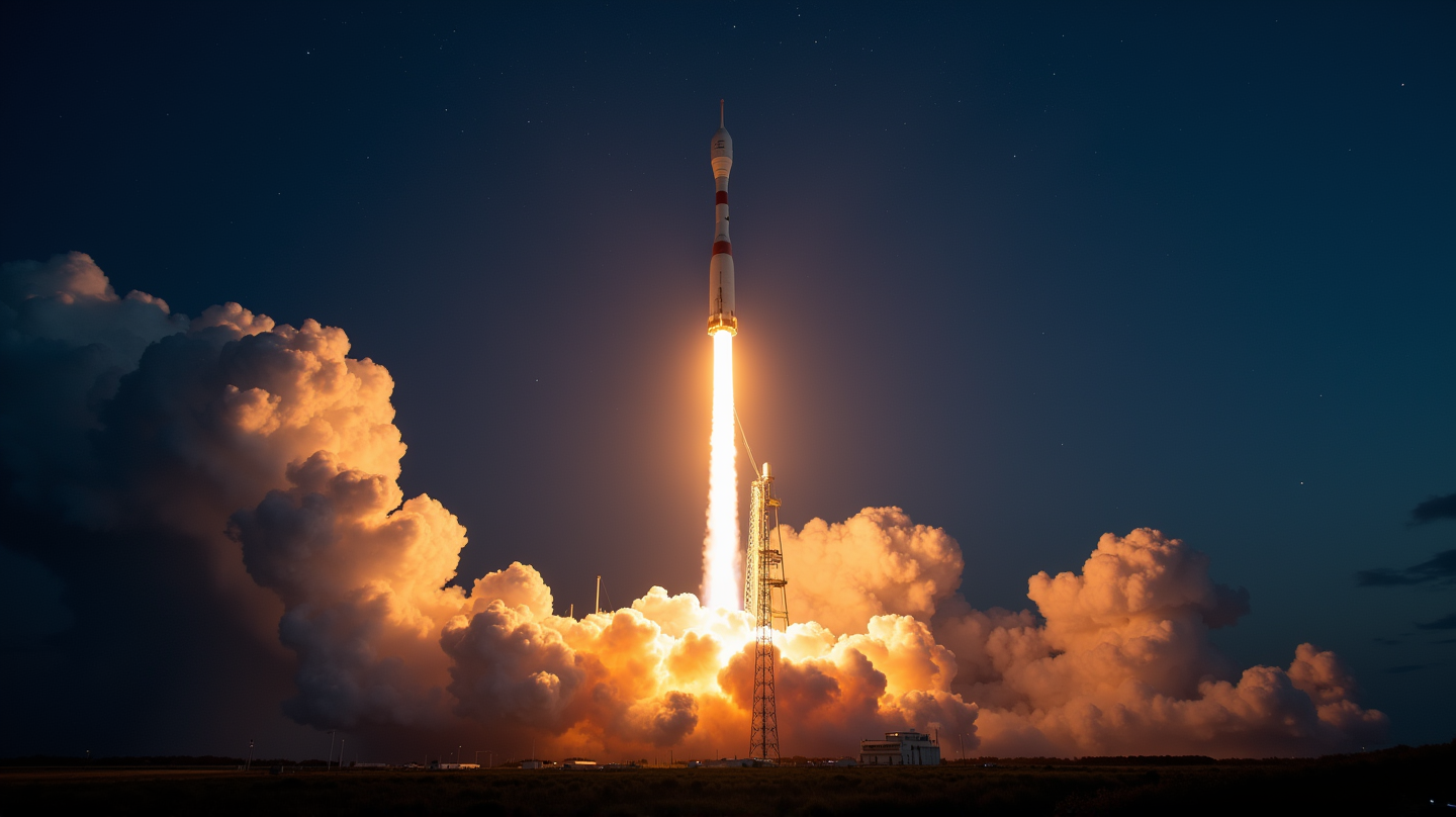 SpaceXのスターリンクショー: 星を越えた旅路