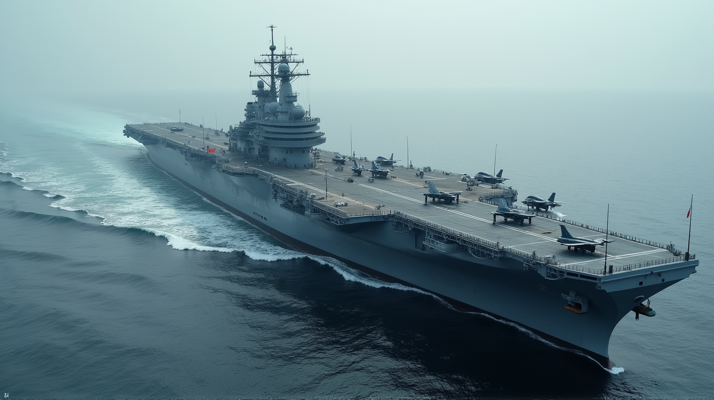 福建：中国で最も進んだ航空母艦が海へ出航