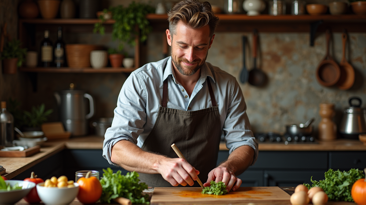 トム・コリキオの『シンク・ライク・ア・シェフ』: 25年の料理の知恵をスタイリッシュに祝う