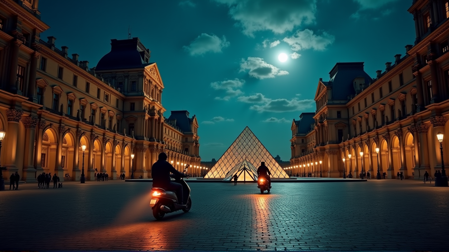 大胆な強奪事件発覚：元ルーヴル警備員とインフルエンサー逮捕