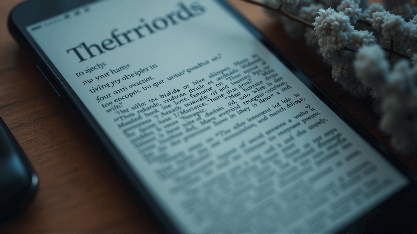 革新的なアプリが読書革命を引き起こす、一文ずつ