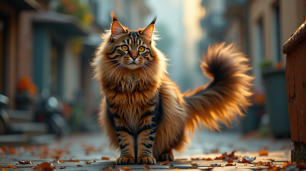 出会ってください！ソーシャルメディア界の巨大猫のカリスマ、ゼウス