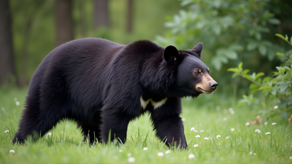 負傷したクロクマの目撃がグランドビューで懸念を呼び起こす
