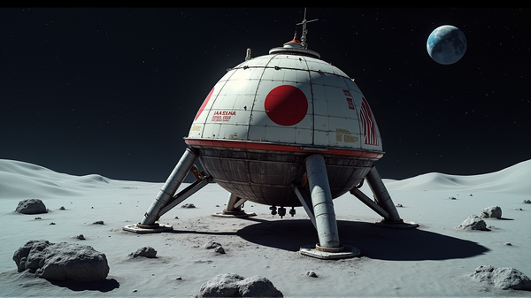 レーザーツールと月面の課題：アイスペースの再度の墜落の説明