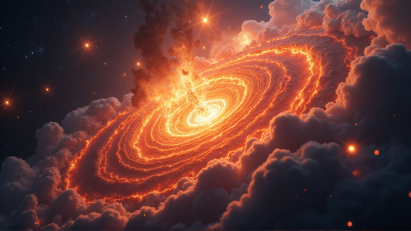 画期的な発見：爆発する星の心臓部を垣間見る