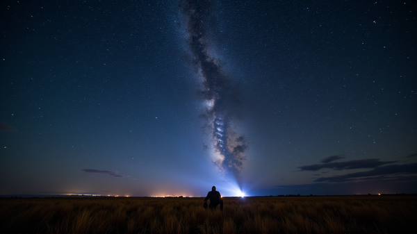 予期せぬ天体ショー：モンタナ上空のスペースジャンクの祭典
