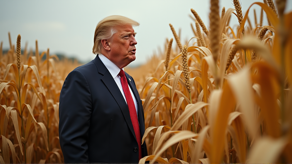 貿易緊張の中で大豆輸入を「迅速に対応」するよう中国に要請するトランプ