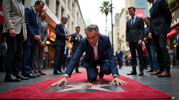 ビル・ナイの輝かしい旅路、ハリウッドのウォーク・オブ・フェームに到達！