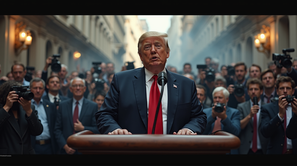 トランプ、死去の噂を『フェイクニュース』と一蹴：デマの背後にある物語