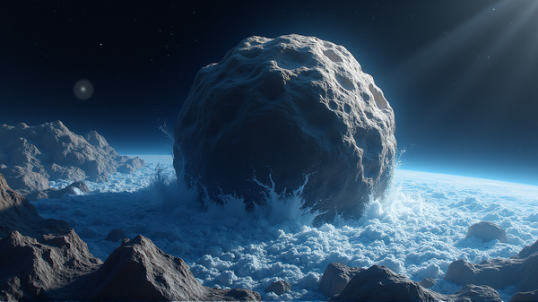 驚くべき発見: リュウグウの古代の祖先の小惑星に流れる水が発見された
