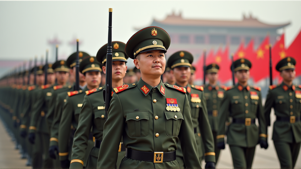 反西側同盟を背景に中国が軍事力を誇示