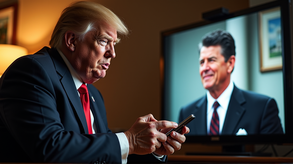 トランプ、SNSで劇的にカナダとの貿易交渉を中止