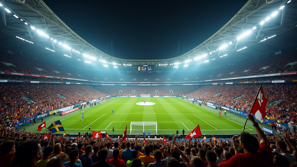 スウェーデンがスイスと激突するワールドカップ予選が展開！