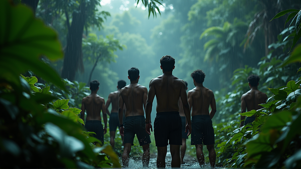 セレブのキャンプが大混乱：予期せぬジャングルの嵐で撮影中断