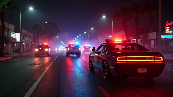 高速ドラマ: ノースハリウッドでの追跡、炎に包まれたクラッシュで幕を下ろす