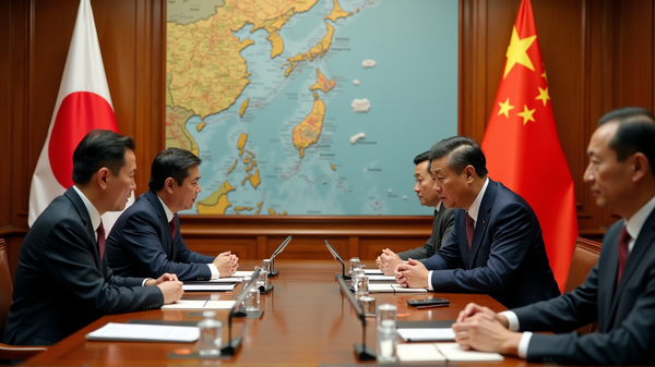 外交的対立：中国、台湾に関する激しい発言で日本に挑む