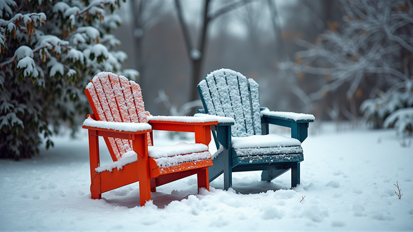 冬を革命的に変える：ガーデン家具を守る画期的なヒント！