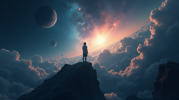 陽気な宇宙の塵を受け入れる: 真の幸福への道