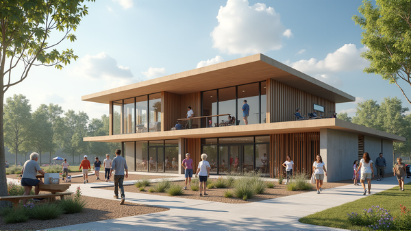 フォーリーの新しい図書館がシニアセンター拡張への道を開く